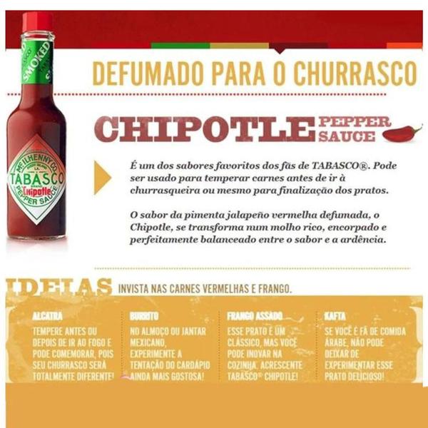 Imagem de Kit Com 2Und Molho De Pimenta Tabasco Garlic (Alho) 60Ml