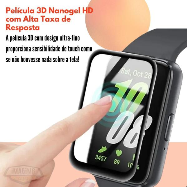 Imagem de Kit Com 2x Películas Nano 3D Proteção Para Galaxy Fit 3