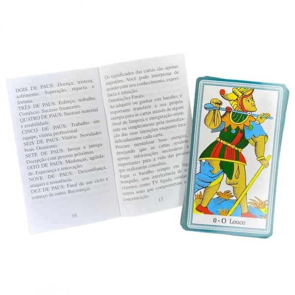 Imagem de Kit Com 3 Baralhos O Tarot De Marselha 78 Cartas