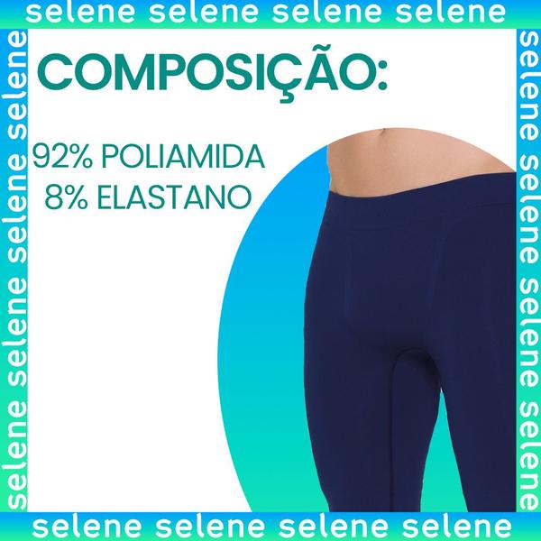 Imagem de Kit Com 3 Bermudas Térmica Masculinas Esportiva Sport Sem Costura Para Academia