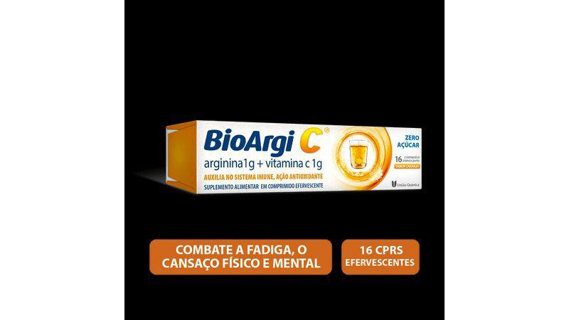 Imagem de Kit com 3 BioArgi C Vitamina C 16Cpr Eferv - União Química