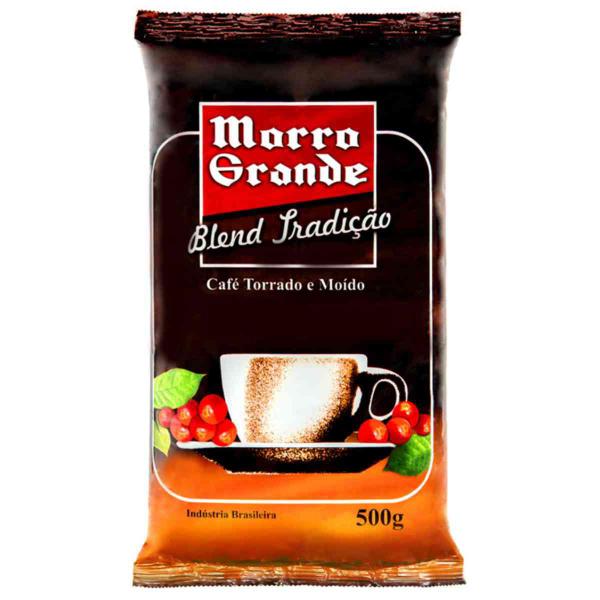 Imagem de KIT COM 3 CAFE MORRO GRANDE TORRADO E MOÍDO BLEND TRADIÇÃO 500g CADA