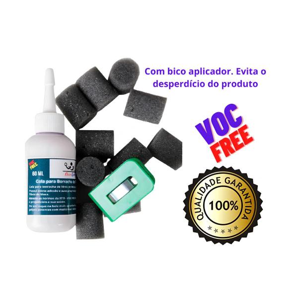 Imagem de Kit Com 3 Cola Para Borracha De Tênis De Mesa Raquete ping pong Barata drivespin power effect 