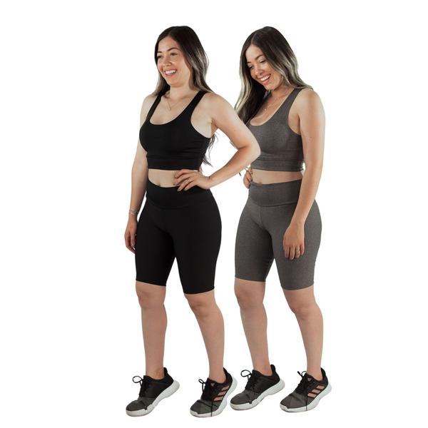 Kit com 3 conjuntos Academia Fitness Treino Diario - swg Imagem de Kit com 3 conjuntos Academia Fitness Treino Diario