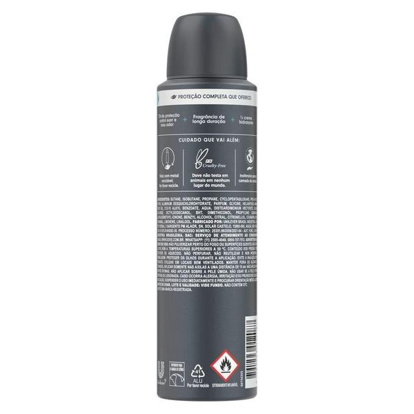 Imagem de Kit com 3 Desodorantes Antitranspirantes Aerosol Dove Cuidado Total 150ml