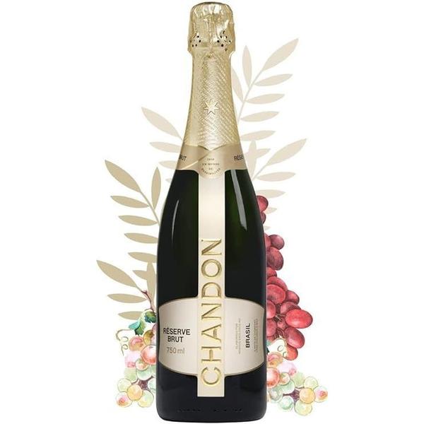 Imagem de Kit com 3 Espumantes Chandon Réserve Brut 750ML