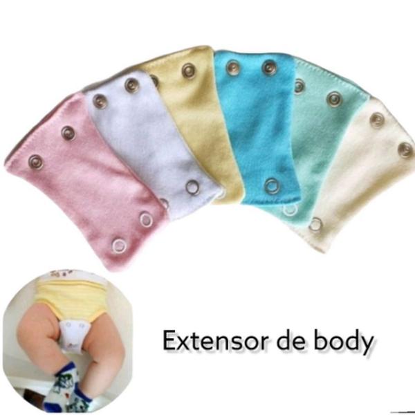 Imagem de Kit Com 3 Extensor de Body Bebê Menina e Menino