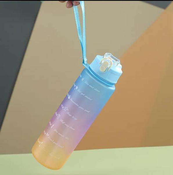 Kit Com 3 Garrafas Água Com Canudo Squeeze 2L-1L E 500Ml Rx - DRAIK Imagem de Kit Com 3 Garrafas Água Com Canudo Squeeze 2L-1L E 500Ml Rx