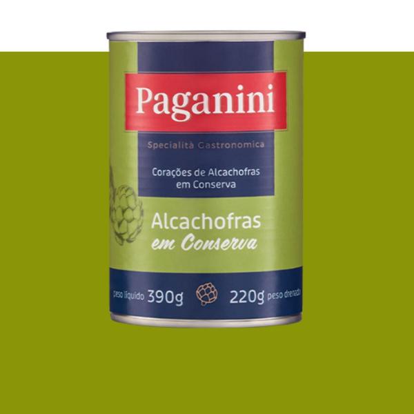 Imagem de Kit Com 3 Latas De Coração De Alcachofra Paganini 210G