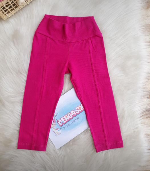 Imagem de Kit Com 3 Legging Em Cotton Infantil Primeiros Passos