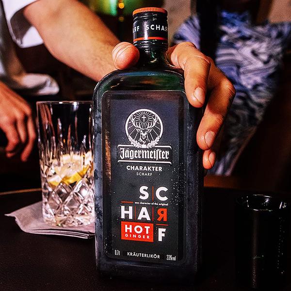 Imagem de Kit com 3 Licor Jagermeister Scharf Hot Ginger Gengibre