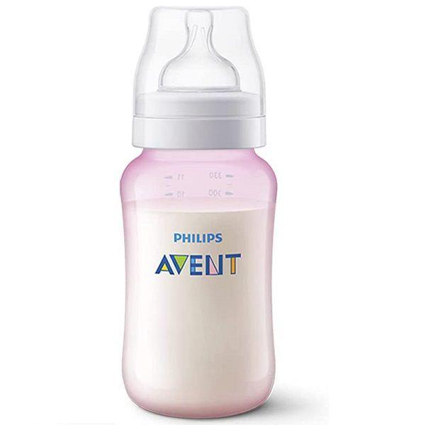 Imagem de Kit com 3 Mamadeiras ANTI-COLIC 125ML/260ML/330M Rosa Philips AVENT SCY119/19