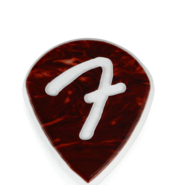 Kit com 3 Palhetas Fender F Grip 551 Shape Shell Imagem de Kit com 3 Palhetas Fender F Grip 551 Shape Shell