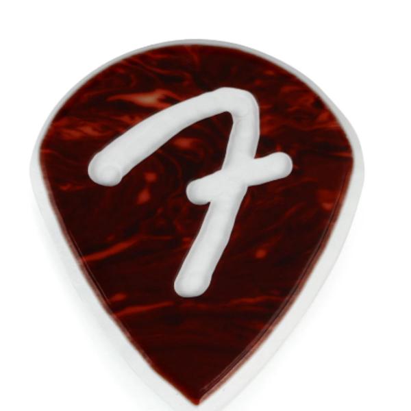 Kit com 3 Palhetas Fender F Grip 551 Shape Shell Imagem de Kit com 3 Palhetas Fender F Grip 551 Shape Shell