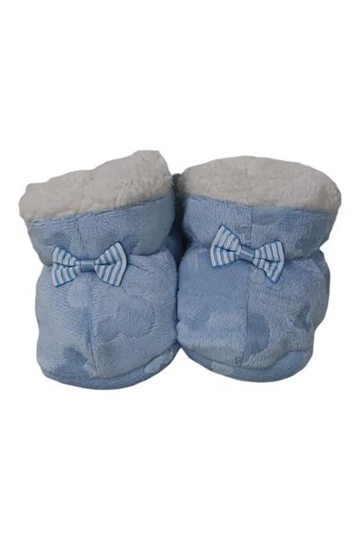 Imagem de Kit com 3 Pantufas de Bebê Infantil Forrada com Lã de Ovelha (Sherpa)