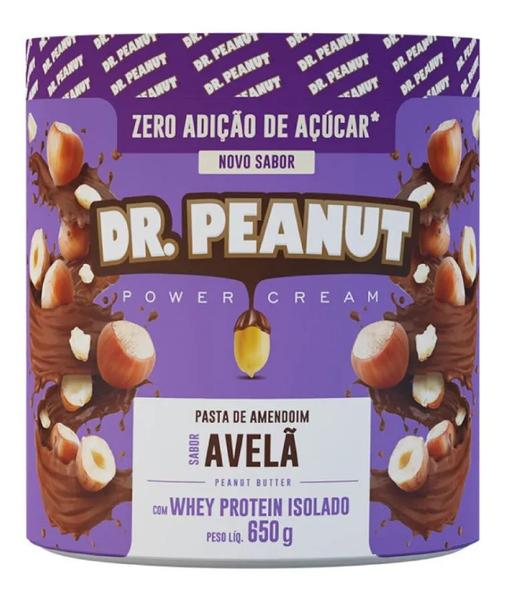 Kit com 3 pastas de amendoím dr. peanut 600g avela - Dr Peanut Imagem de Kit com 3 pastas de amendoím dr. peanut 600g avela