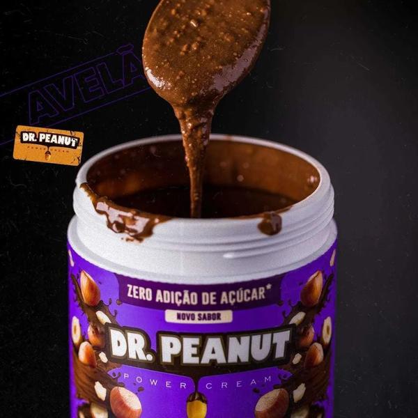 Kit com 3 pastas de amendoím dr. peanut 600g avela - Dr Peanut Imagem de Kit com 3 pastas de amendoím dr. peanut 600g avela