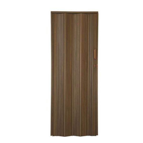 Imagem de Kit com 3 Portas Sanfonada de Pvc 210x72cm Bariri Imbuia