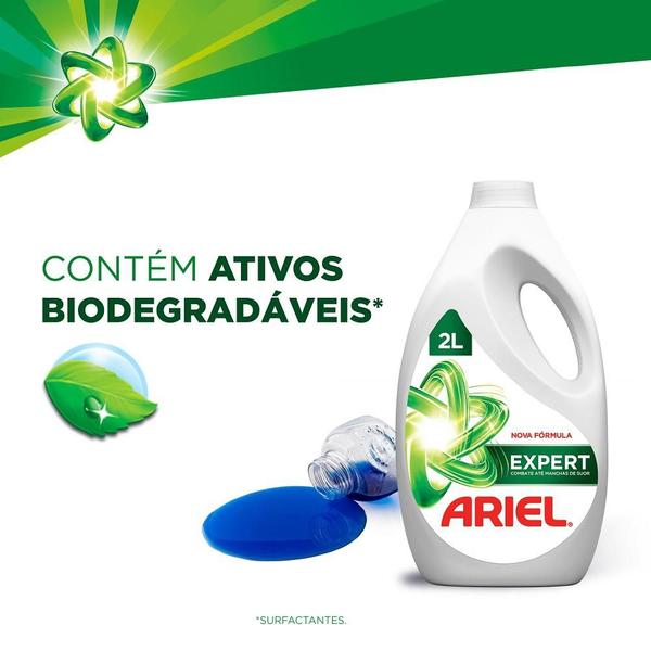 Imagem de Kit com 3 Sabão Líquido Ariel Expert 1,2L