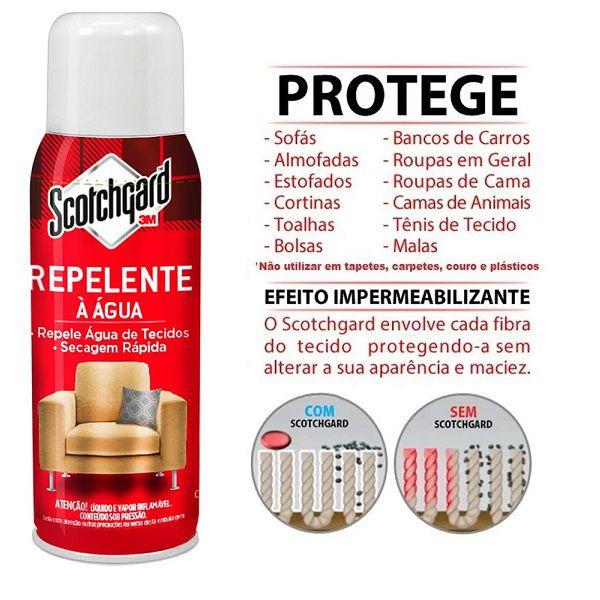 Imagem de Kit com 3 Scotchgard 3M Impermeabilizante SPRAY 353ML