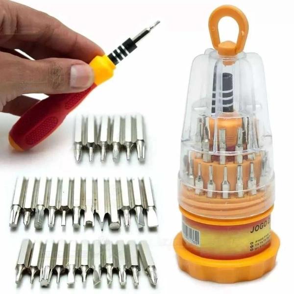 Imagem de Kit Com 31 Chaves De Precisão Fenda Alen Torx Philips Y 4002