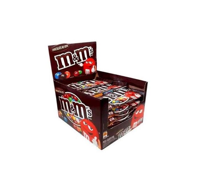 Imagem de Kit com 36un M&ms Chocolate e  M&ms amendoim 45gr