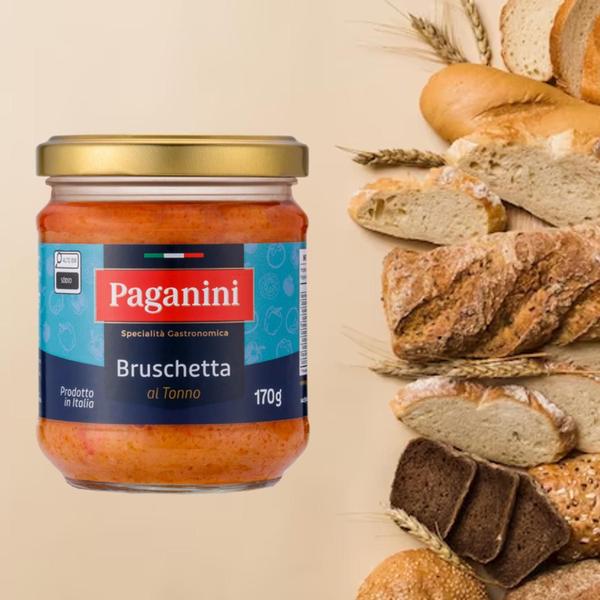 Imagem de Kit Com 3Un Antepasto Bruschetta De Atum Paganini 170G