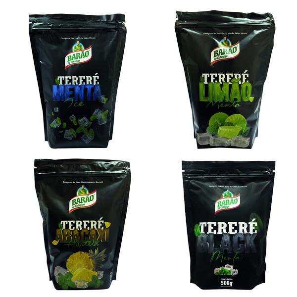 Kit com 3un Erva Mate Barão de Cotegipe Premium 500g Sem Açúcar Escolha o Sabor - Caldeira Center Imagem de Kit com 3un Erva Mate Barão de Cotegipe Premium 500g Sem Açúcar Escolha o Sabor