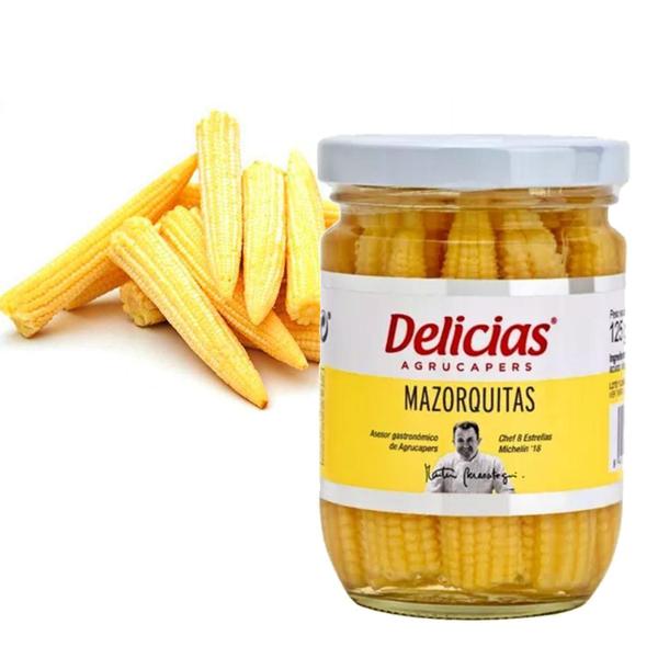 Imagem de Kit Com 3Un Mini Milhos Marzoquitas Delicias 230G - Espanha