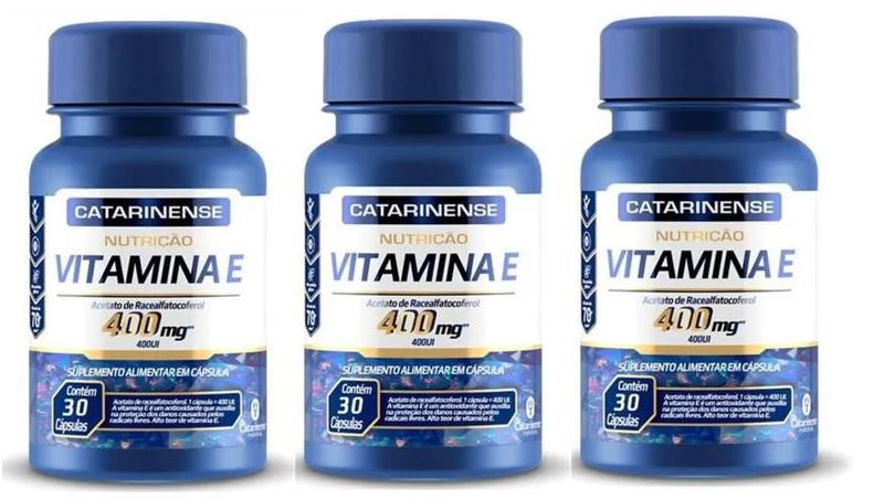 Imagem de Kit Com 3un Nutrição Vitamina E 30Cps - Catarinense