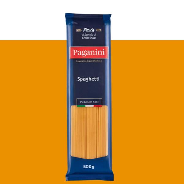 Imagem de Kit Com 3Und Macarrão Italiano Spaghetti Paganini 500G