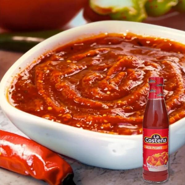 Kit Com 3Und Molho Mexicano La Costena Picante 145G - La Costeña Imagem de Kit Com 3Und Molho Mexicano La Costena Picante 145G