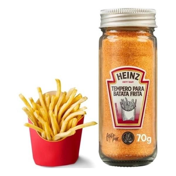 Kit Com 3Und Tempero Para Batata Frita Heinz 70G Imagem de Kit Com 3Und Tempero Para Batata Frita Heinz 70G