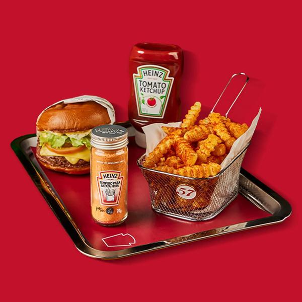 Kit Com 3Und Tempero Para Batata Frita Heinz 70G Imagem de Kit Com 3Und Tempero Para Batata Frita Heinz 70G