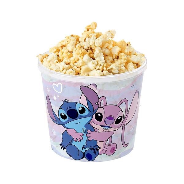 Imagem de Kit com 4 Baldes de Pipoca Filme Lilo Stitch 2.1 Litros Original Plasútil