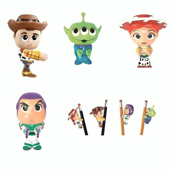 Imagem de Kit com 4 Boneco Toy Story Agarradinho 265 Líder Brinquedos