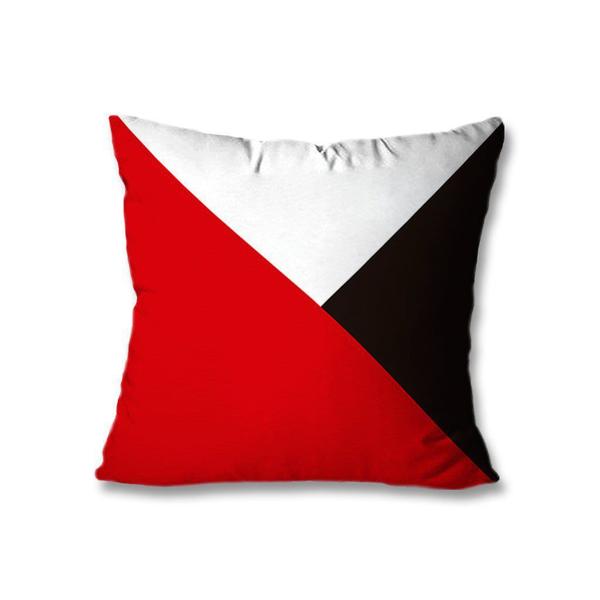 Imagem de Kit com 4 Capas de Almofadas Decorativas Love Vermelho e Preto