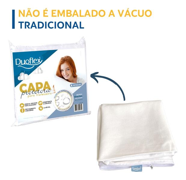 Imagem de Kit com 4 Fronha de Travesseiro Com Zíper