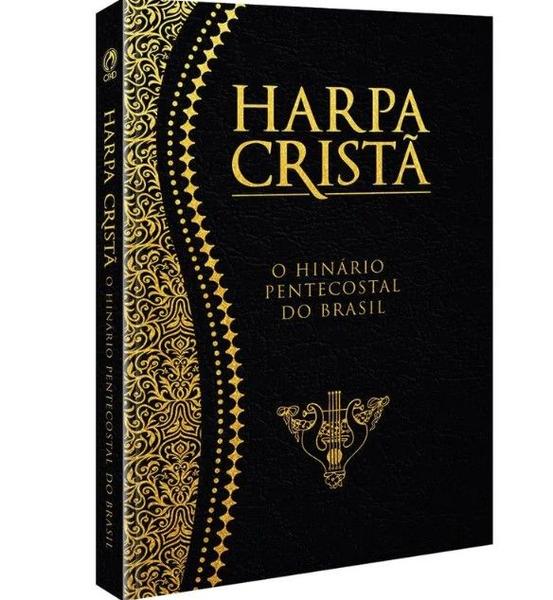 KIT COM 4 Harpa Cristã Pequena Letra Média Brochura Preta CPAD Imagem de KIT COM 4 Harpa Cristã Pequena Letra Média Brochura Preta CPAD