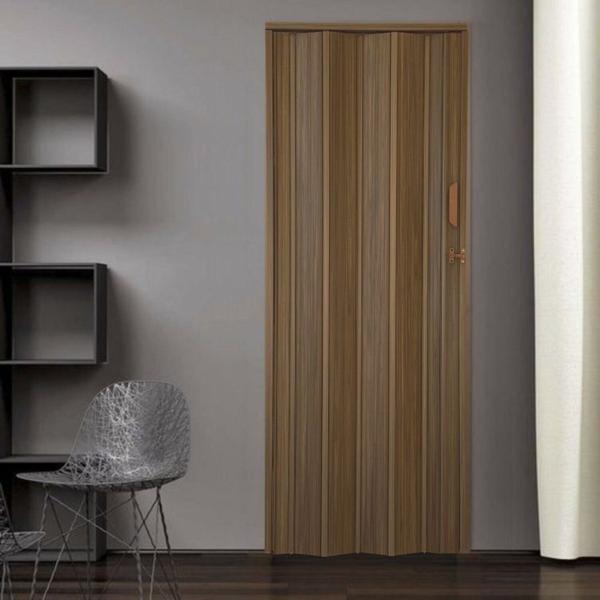 Imagem de Kit com 4 Portas Sanfonada de Pvc 210x62cm Bariri Imbuia