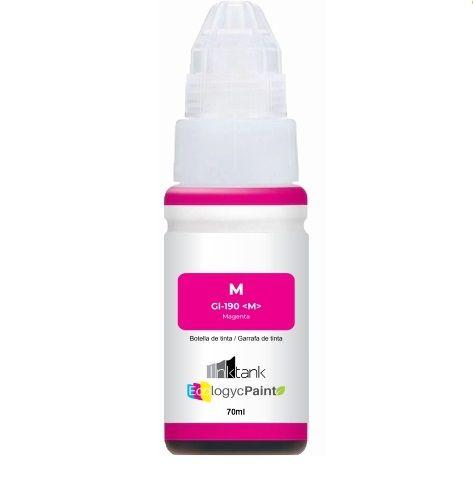 Kit Com 4 Refis de Tinta Canon Gi190 Gi-190 Compatíveis com G1100 G2100 G3100 G3110 G3111 G4100 G4110 - ecologycpaint INKTANK Imagem de Kit Com 4 Refis de Tinta Canon Gi190 Gi-190 Compatíveis com G1100 G2100 G3100 G3110 G3111 G4100 G4110