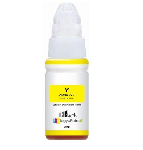 Kit Com 4 Refis de Tinta Canon Gi190 Gi-190 Compatíveis com G1100 G2100 G3100 G3110 G3111 G4100 G4110 - ecologycpaint INKTANK Imagem de Kit Com 4 Refis de Tinta Canon Gi190 Gi-190 Compatíveis com G1100 G2100 G3100 G3110 G3111 G4100 G4110