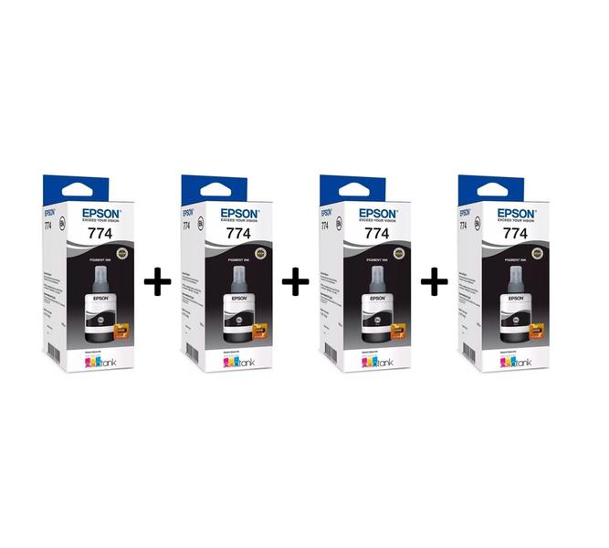 Imagem de Kit com 4 und. do refil epson 774 original 