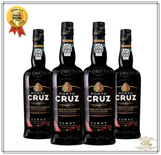 Imagem de Kit com 4 Vinhos do Porto Cruz Tawny