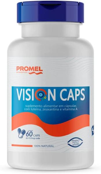 Imagem de Kit Com 4 Vision Caps Luteína e Zeaxantina 60 Capsulas de 410mg Promel