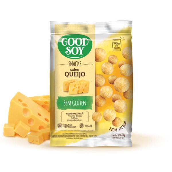 Imagem de Kit Com 40Und Snacks De Soja Goodsoy 25G Sabores Variados