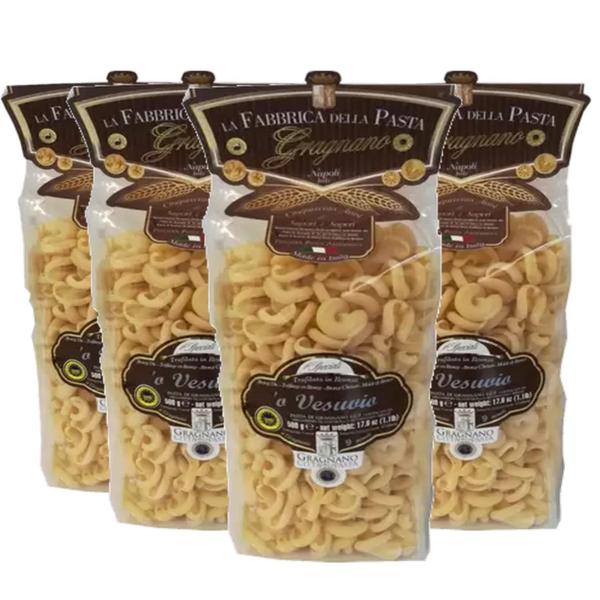 Imagem de Kit Com 4Pc Macarrão Premium Gragnano Vesuvio N. 40 500G