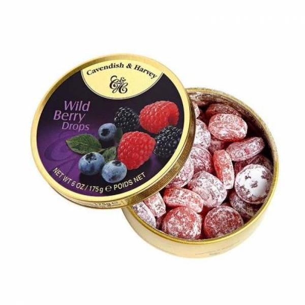 Kit Com 4Und Bala Cavendish & Harvey Wild Berry Drops 210G Imagem de Kit Com 4Und Bala Cavendish & Harvey Wild Berry Drops 210G