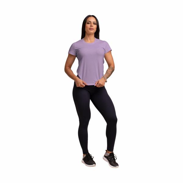 Imagem de Kit com 5 Camiseta Algodão Sportswear Muvin - Feminina - Mais Conforto para seu Treino e Caminhada