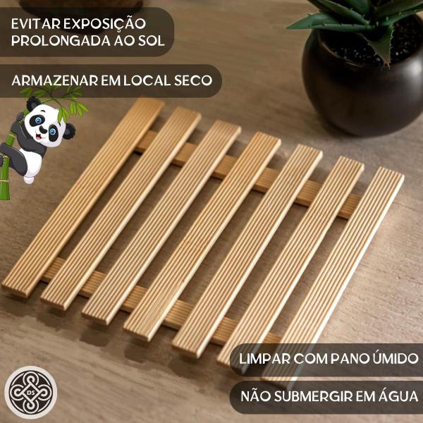 Imagem de Kit Com 5 Descanso de Panela 17cm Suporte Porta Vaso Copo Xicara Garrafa Vasilha Travessa Assadeira Forma